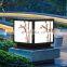 New Creative Bamboo Decor Pillar Lamp Waterproof Outdoor Landscape Lighting for Villa Courtyard Garden Solar Column Head Light