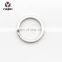 Wholesales Stainless Steel Key Accessories keyring Flat Split Ring Keychain For Bag