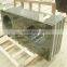 Pearl green granite double sink bathroom vanity top