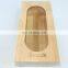 Custom bamboo kitchen storage box storage bag organizer bamboo ziplock bag organizer box for drawer