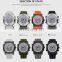 Custom Logo Digital Watch Luminous Dial  S9368G-50PCS Chronograph Silicone Band Alarm Watches Man Sport Wristwatch