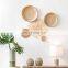 HOT Sale Decorative Woven Bamboo Wall Hanging Decor Set Wall basket decor Wholesale made in Vietnam Manufacturer