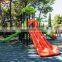 TUV Forest Theme Amusement Park Rides LLDPE Plastic Slides Kids Games Outdoor Playsets Playground Equipment for kindergarten