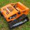 remote control bank mower, China remote control lawn mower price, slope mower for sale