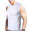Polyester Hooded Mens Tank Tops Custom Athletic Stringer Quick Dry Bodybuilding Gym Vests
