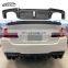 F10 M Sport M5 Carbon Fiber 3D Style Rear Diffuser Rear Bumper Lip Rear Splitter For BMW F10 M5