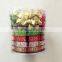 Luxury Accessory Pack - 6 medium confetti bows/3 cops (10m )/6 foil tags