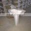 shallow sanitary ware hand wash pedestal basin
