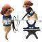 Pet supplies small to medium sized dogs chest straps pulling back dog harness
