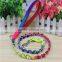 Traction rope Rainbow chain pull pet leash dog rope traction chain