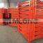 Stacking folding metal tire rack storage system