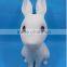 New Design Electronic Led Flashing Toy PVC Soft Rabbit For Promotion Gift