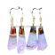 Fashion Earrings, Colorful Dyed Crystal Earrings, PES-A015