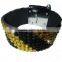 Rhinestone wristrap leather bracelet multi layer bracelet