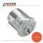 LSFIC Removable Core Brass Mortise Cylinder Housing