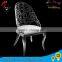 Comfortable transparent hole chair for sale