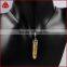 2015 Trendy crazy selling wholesale 18k gol bullet pendant for man with gun-black pave diamond cap, titanium bullet pendant gift                        
                                                Quality Choice