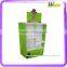 Supermarket Promotion Floor Paper Advertising Display Stand For Snack
