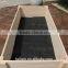outdoor wooden garden bed planter