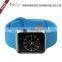 42mm silicone wathch band with connector for apple iwatch