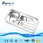 Top Selling Hotel Double Bowl Stainless Kitchen Sink With Drainboard