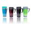 thermos cup/plastic tea cup/plastic cups with lid