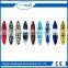 Chinese supplier three persons sit on fishing paddle kayak