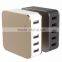 EU/US Plug Multi 5 Port USB Wall Charger for Smart Phones