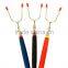 Portable Campfire Hot Dog & Marshmallow Roasting Forks Sticks with soft grip