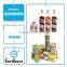 custom sticker seal bottles, PVC Shrink Label