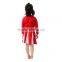 wholesale 2016 Fashion Red One Piece Flower Girls Party Princess Dresses Long Sleeve Girls Clothes Kids Dresses for Girls Costum