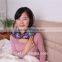2016 new product Microwaveable heated Flax Seed Filled Neck Pillow