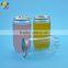 206# plastic transparent soda/juice can wholesale