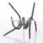 New universal black spider funny cell phone holder for desk