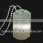 Stainless Steel Metal Military Army engraved metal tags