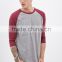 Cotton T-shirt High Quality Custom making Reglan Slleve