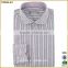 Factory wholesale quality latest style men's dress shirt striped long sleeve dress men shirt