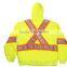 Fashion Working Wear Men Hoody Workwear Reflective Safety Jacket Warmly Safety Hoodie