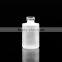 hot sale small glass bottle with press pump plastic top cover