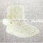 Candy color rose velvet ribbon hemming autumn and winter thermal at home boots