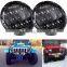 Plug And Play 7 Inch 75W Car Round Led Headlight With DRL Hi/lo Beam For Jeep Wrangler Jk Tj Harley Davidso-n