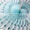 Unique Design Blue Decoration Paper Fan Wedding