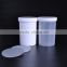 150ml cylindrical blue exopy adhesive jars
