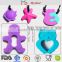 Wholesale Colourful Custom BPA Free Teething Silicone Bracelets