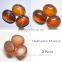 97.05 Ct Orange Star Sapphire 6 Rays Lab Created Stone