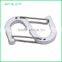 High quality custom aluminum Carabiner with key ring