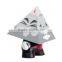 Triangle head pvc vinyl figure toys, novelty Triangle head pvc vinyl figure toys, custom soft PVC vinyl figure toys