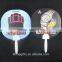 Hand fan custom printed PP fan Summer Portable plastic fan