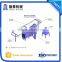 Metal part deburring machine,catenary type shot blasting equipment