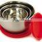 2016 Hot Sale 3pcs Stainless Steel Non-Slip Mixing Bowl